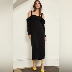 La Ligne Eve Cold Shoulder Dress